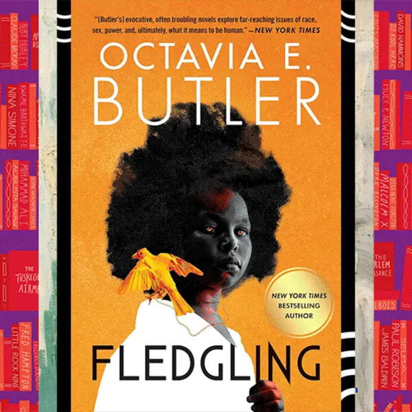 An animated slideshow of images of book covers by various black authors.