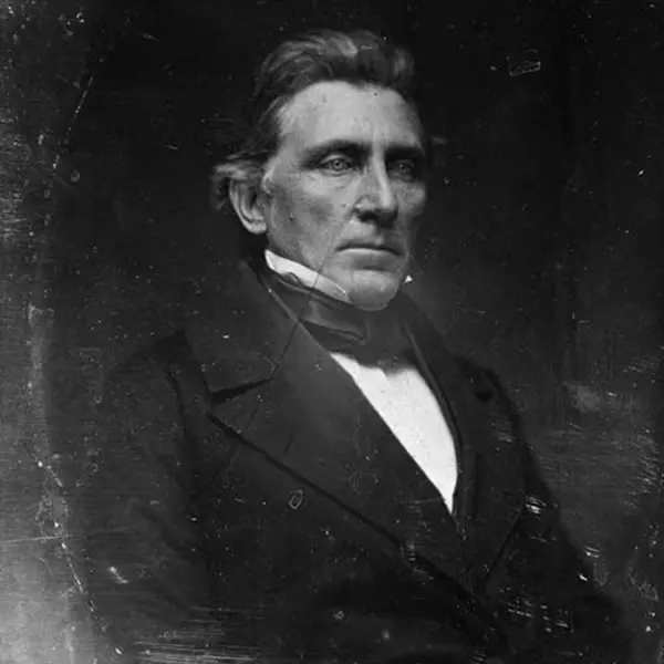Mathew Brady (1822–1896), William M. Gwin, half-length portrait, three-quarters to the right, between ca. 1844 and ca. 1860. Courtesy of the U.S. Library of Congress.