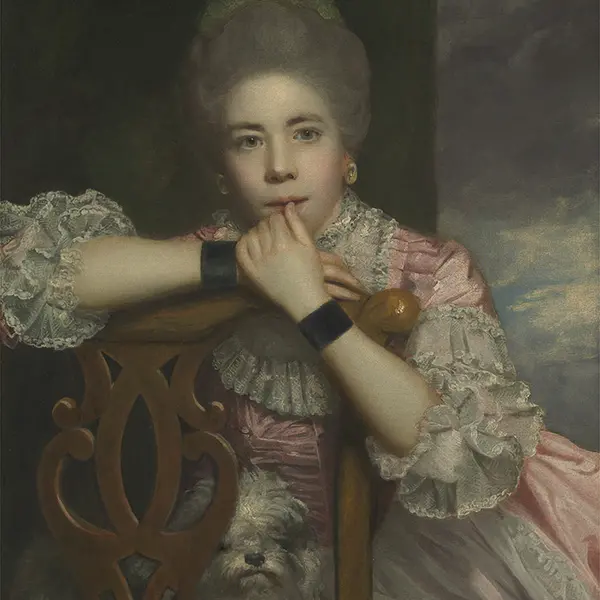 Portrait of Mrs. Abington by Joshua Reynolds