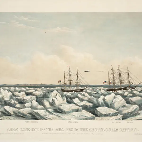 Image of whaling ships