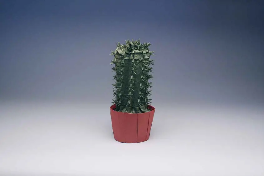 Cactus, opus 680, by Robert J. Lang. 2015.