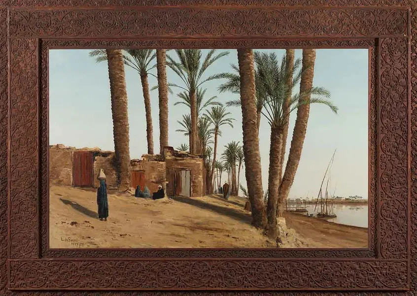 Lockwood de Forest (1850–1932), Bank of the Nile Opposite Cairo, Egypt