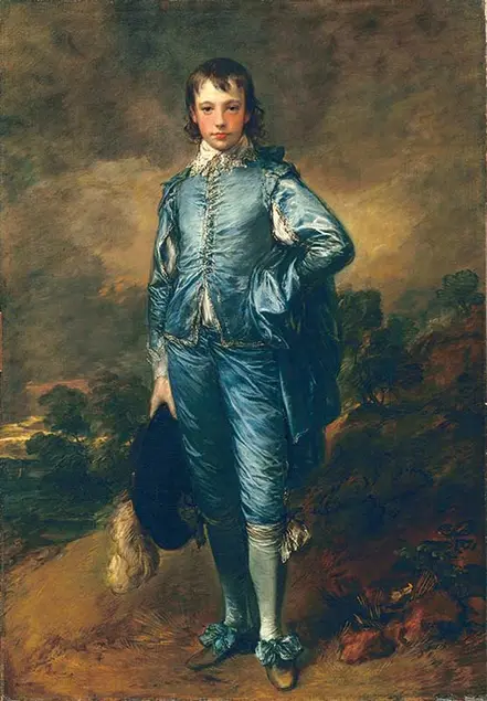 The Blue Boy, (ca. 1770), Thomas Gainsborough (1727–1788), oil on canvas, 70 5/8 x 48 3/4 in. The Huntington Library, Art Collections, and Botanical Gardens