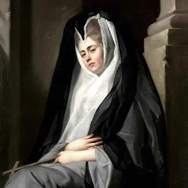 Mrs. Mary Robinson in the Character of a Nun