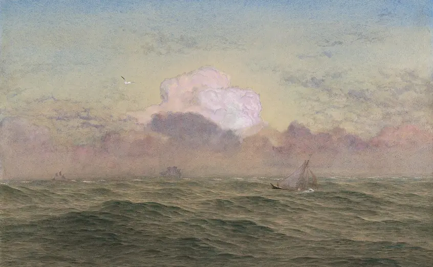 John Brett (1831–1902), The Open Sea