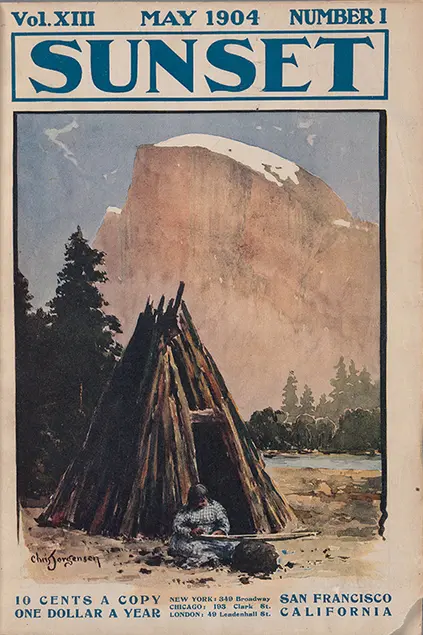 Sunset magazine; May 1904 issue cover