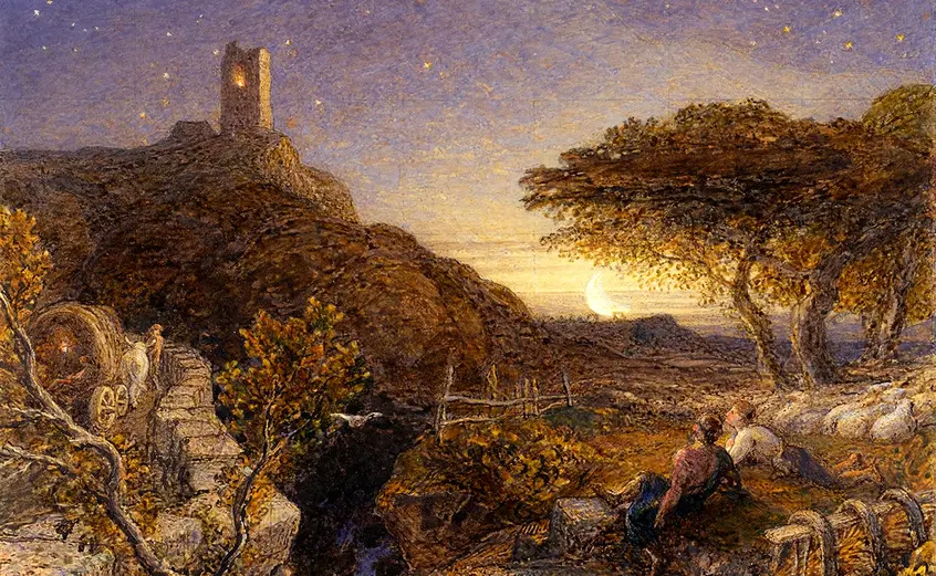 Samuel Palmer (1805–1881), Lonely Tower