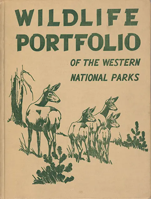 Wildlife Portfolio of the Western National Parks, cover