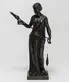 Henry Kirke Brown (1814–1886), Filatrice, 1850, bronze, 20 × 12 × 7 in. The Huntington Library, Art Collections, and Botanical Gardens. Photography © 2014 Fredrik Nilsen.