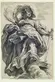 Etching of St. Catherine by Peter Paul Rubens