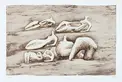 Henry Moore, Five Reclining Figures, 1979, lithograph, 19 × 25 in. The Huntington Library, Art Collections, and Botanical Gardens. Gift of the Philip and Muriel Berman Foundation. © The Henry Moore Foundation. All Rights Reserved, DACS 2017 / henry-moore.org