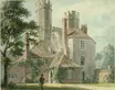 Paul Sandby (British, 1725-1809), Monastery of St. Augustine, Canterbury, late 18th century, pen and watercolor over pencil. The Huntington Library, Art Collections, and Botanical Gardens.