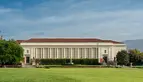 Exterior of the Library Exhibition Hall at The Huntington. Photo: Alexander Vertikoff. The Huntington Library, Art Collections, and Botanical Gardens.