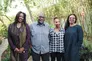 Writers Lynell George, Fred Moten, Tisa Bryant, and Robin Coste Lewis