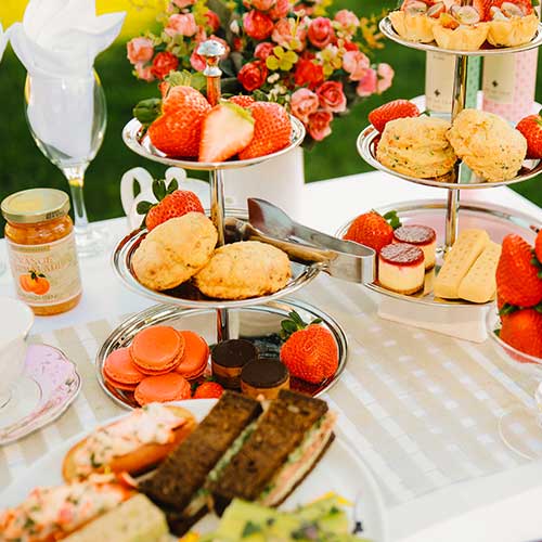 Sweets and wine