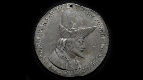 Pisanello Pisanello (Italian, ca. 1395–1455), John VIII Paleologus, emperor of Constantinople, 15th century, cast from model of 1438–39, lead