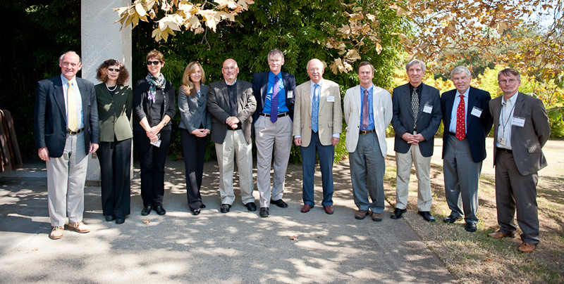 Civil war scholars participating at conference