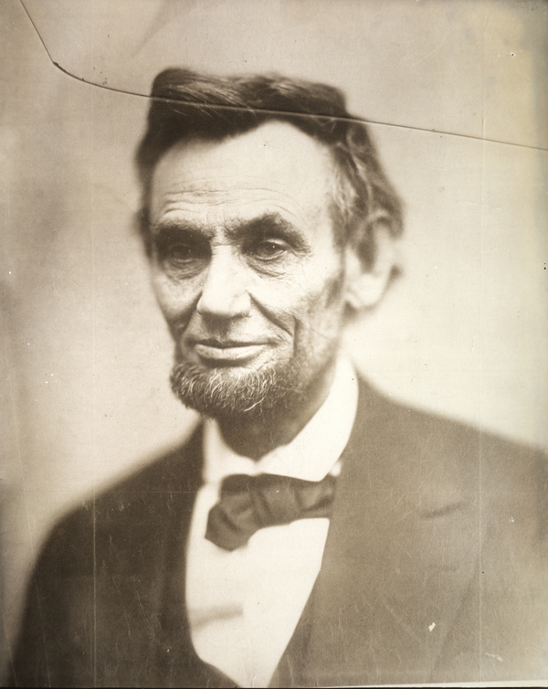 This photograph of Abraham Lincoln by Alexander Gardner, taken on Feb. 5, 1865, was one of the last photographs ever taken of the president. Huntington Library, Art Collections, and Botanical Gardens. This photograph of Abraham Lincoln by Alexander Gardner, taken on Feb. 5, 1865, was one of the last photographs ever taken of the president. Huntington Library, Art Collections, and Botanical Gardens.