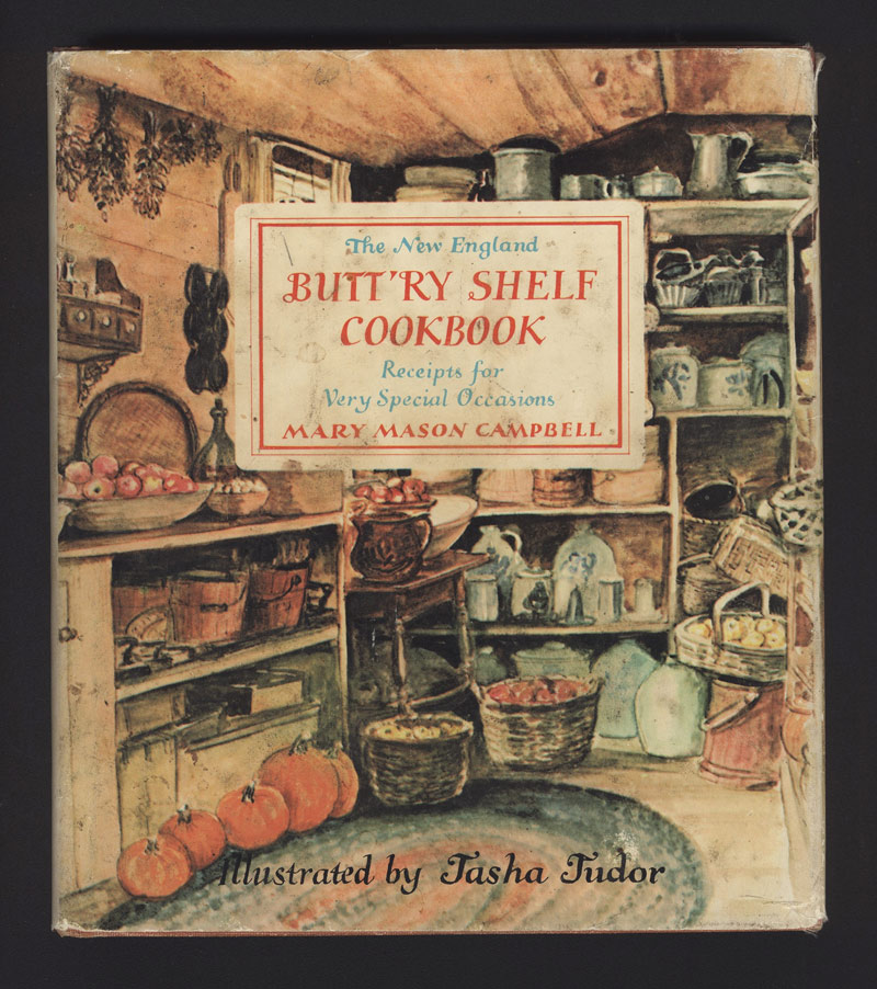 Mary Mason Campbell. The New England Butt'ry Shelf Cookbook: Receipts for Very Special Occasions. Fifth printing. New York: World Publishing, Times Mirror, 1973.