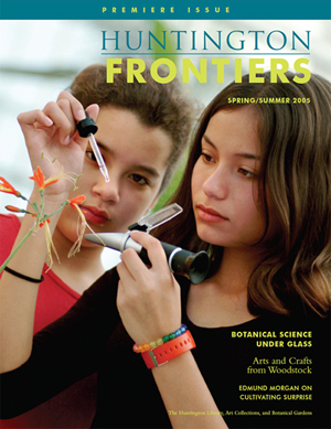 Cover of Huntington Frontiers from 2005
