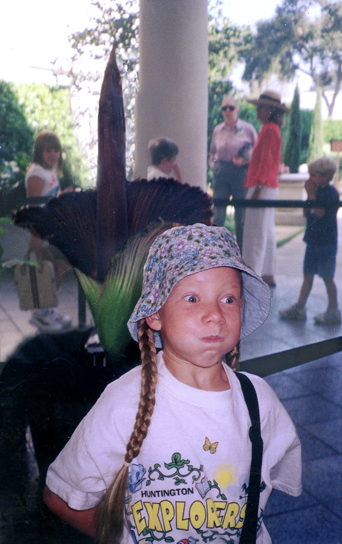 This iconic photo of a visitor from 1999 says it all.