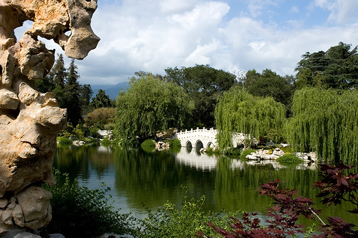 Step through the gate into the Chinese Garden, and you’ll feel like you’ve been transported to another place and time. Photo by Lisa Blackburn.