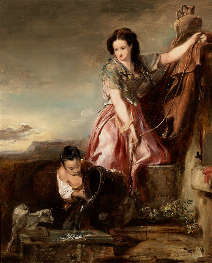 David Wilkie, Sancho Panza in the Days of His Youth, 1835, oil on canvas, purchased with funds from the Browning Memorial Art Fund. The Huntington Library, Art Collections, and Botanical Gardens.
