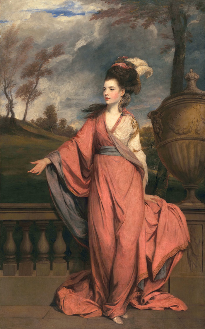 Joshua Reynolds, Jane Fleming, later Countess of Harrington, ca. 1778–79, oil on canvas. The Huntington Library, Art Collections, and Botanical Gardens.