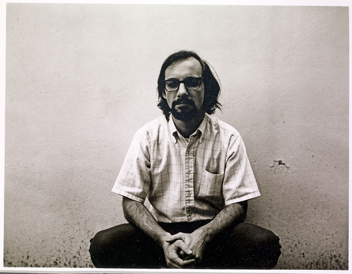 Alan Jutzi in 1973. Portrait by former Huntington colleague and professional photographer Gusmano Cesaretti.