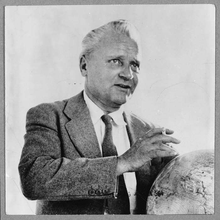 Eugen Sänger (1905–1964), Theodore von Kármán Collection, The Huntington Library, Art Collections, and Botanical Gardens.