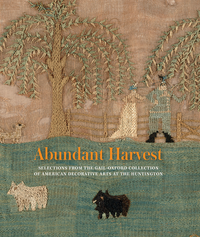 Abundant Harvest: Selections from the Gail-Oxford Collection of American Decorative Arts at The Huntington. Written by Hal Nelson, former curator of decorative arts at The Huntington.