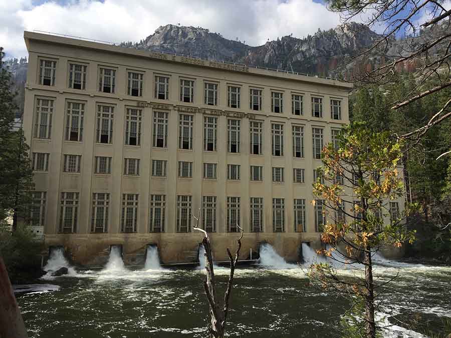 The John E. Bryson Powerhouse at Big Creek, as it appears today. The Huntington Library, Art Collections, and Botanical Gardens.