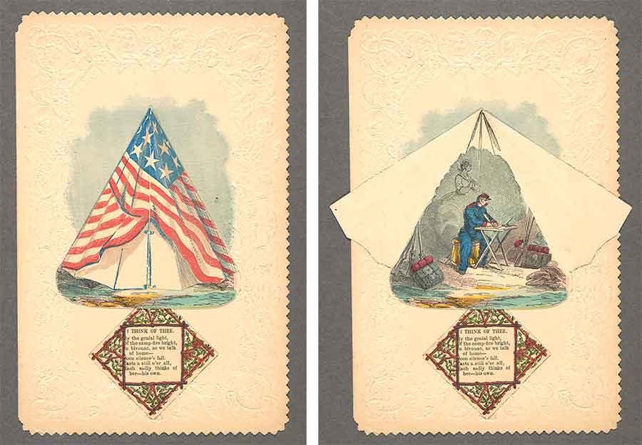 American Civil War valentine